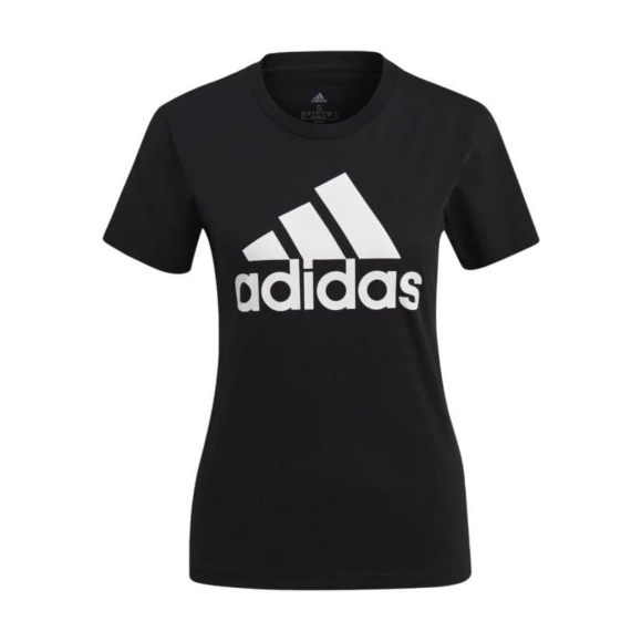 Camiseta Basic Logo Preta, Adidas