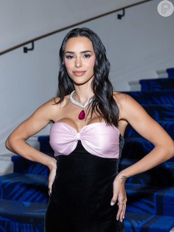 Bruna Biancardi usou colar de diamantes da Chopard para o Festival de Cannes 2024