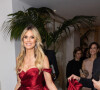 Heidi Klum apostou em exuberante vestido vermelho para o Festival de Cannes 2024