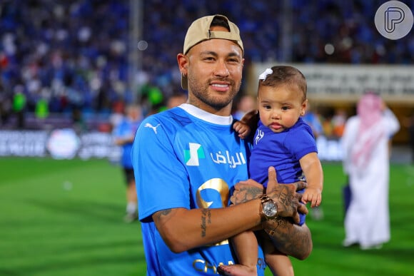 Neymar e Bruna Biancardi são pais de Mavie, de 7 meses