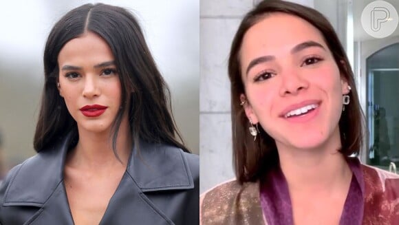 Em raros registros sem maquiagem, Bruna Marquezine impressiona com beleza natural