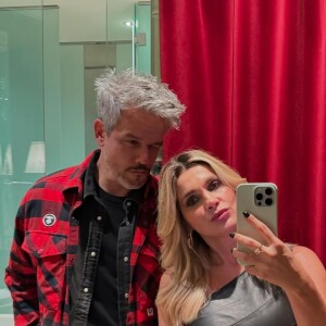 Flávia Alessandra é esposa do apresentador Otaviano Costa