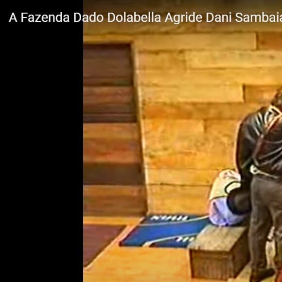 Dado Dolabella x Dani Souza: as imagens podem ser encontradas no YouTube e mostram o ator pedindo desculpas à modelo