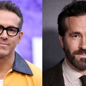 Ryan Reynolds, o famoso Deadpool, é outro famoso internacional que choca com aparência muito diferente sem barba