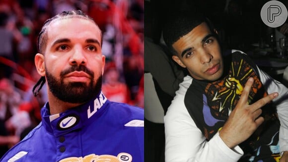 Essa comparação de Drake novinho e nos dias atuais mostra que uma barba preenchida muda qualquer homem