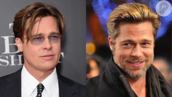 Brad Pitt rejuvenesceu pelo menos uns 10 anos ao deixar sua barba por fazer