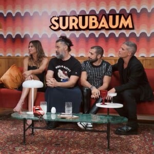 Giovanna Ewbank e Bruno Gagliasso entrevistaram Kaysar Dadour, Luciana Gimenez e Carmo Dalla Vecchia em novo episódio do 'Surubaum'