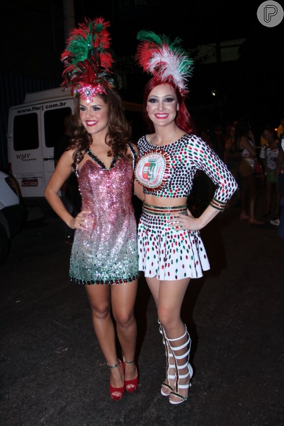 Josie Pessoa conta que Paloma Bernardi a incentivou a estrear no Carnaval, em 25 de janeiro de 2015