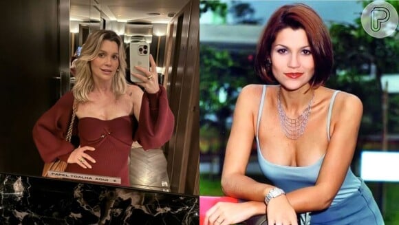 Flávia Alessandra também já protagonizou uma novela da TV Globo completamente ruiva. Que bela!