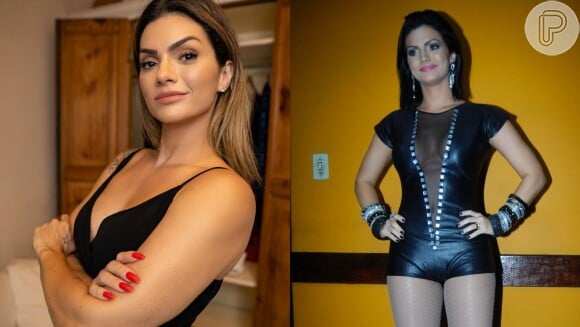 Olha ela! Kelly Key chegou a ficar morena em uma determinada fase da sua carreira e mudou muito sua aparência