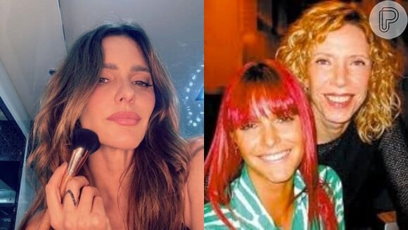 Fernanda Lima ruiva também aconteceu! Apresentadora deu o que falar com o cabelo super diferente quando participou do 'De Frente com Gabi'