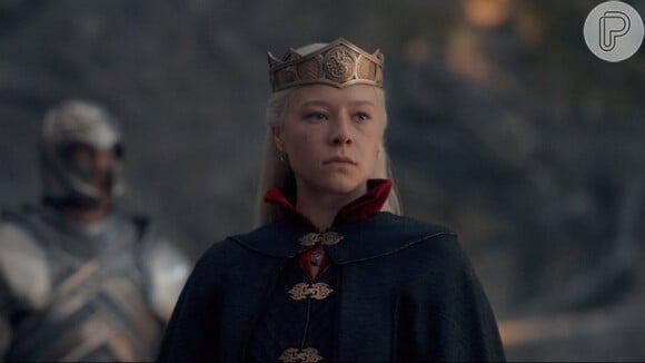 O rei Aerys II, apresentado em 'Game of Thrones', é descendente da família de Rhaenyra Taragryen, de 'House of The Dragon'