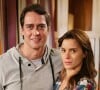 Em 'Passione', Dieckmann interpretava a jornalista Diana, que se apaixonava por dois melhores amigos, Gerson (Marcello Antony) e Mauro (Rodrigo Lombardi)