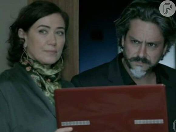 Maria Marta (Lilia Cabral) não ficará feliz ao ver José Alfredo (Alexandre Nero) na novela 'Império'