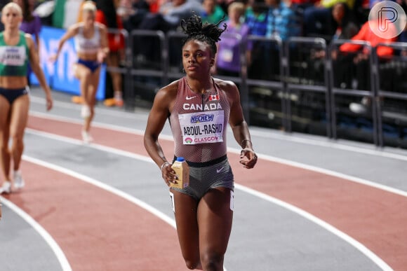 A medalha de bronze do ranking de atletas mais gatas das Olimpíadas Paris 2024 fica com a corredora canadense Mariam Abdul-Rashid