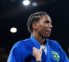 Rafaela Silva chora diante de derrota nas Olimpíadas 2024