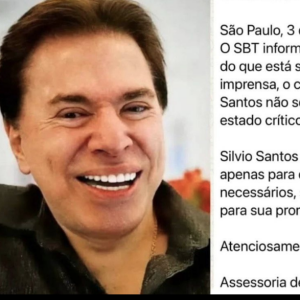 Patrícia Abravanel recebeu mensagens de apoio de famosos como Boninho e Tom Cavalcante