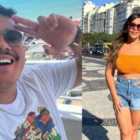 Tá rolando ou não!? Lucas Buda e Mani Reggo, ex-esposa de Davi Brito, se pronunciam após rumores de romance