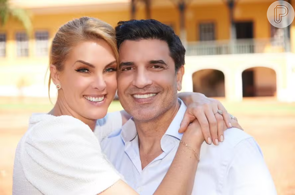 Ana Hickmann: 'Meu amor, você é um pai incrível! Vejo como cuida, educa e ama a Maria, e como ser pai pra você foi uma escolha de vida.'