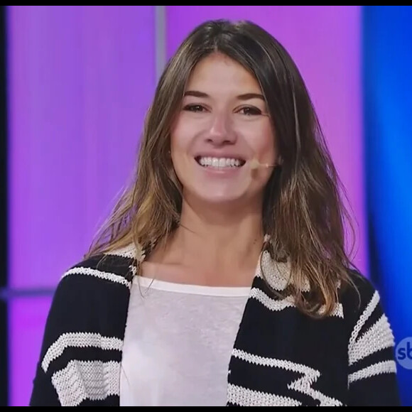 Silvio Santos disse que Rebeca Abravanel tinha mais o seu jeito.