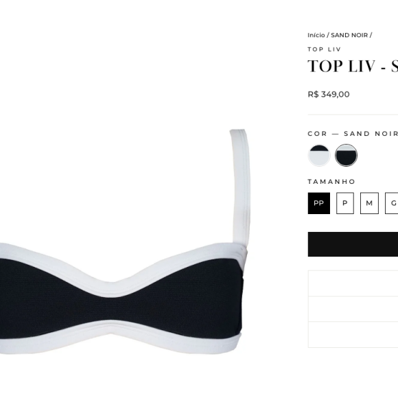 Já o sutiã usado por Duda Reis chega ao valor de R$ 349 no site oficial da marca