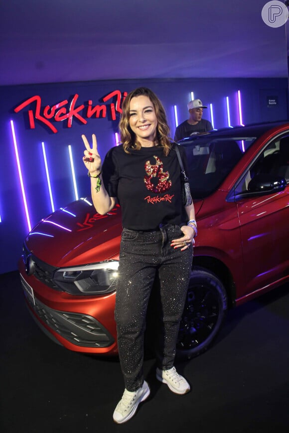 Rock in Rio 2024: Regiane Alves apostou em look comfy