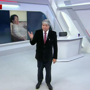 Datena homenageou a sogra no 'Brasil Urgente' daquele mesmo dia: 'Era uma mãe para mim depois que eu perdi a minha'