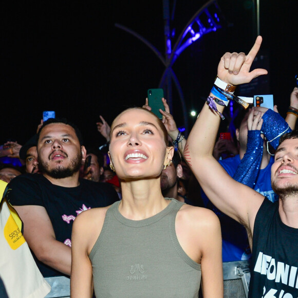 Filha de Xuxa Meneghel, Sasha Meneghel curtiu show da mãe no Rock in Rio 2024