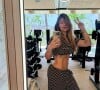 Virgínia Fonseca posou com a barriga trincada em academia