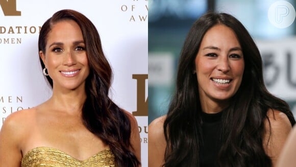 Já viram essas duas no mesmo lugar? Meghan Markle e Joanna Gaines poderiam muito bem ser sósias uma da outra