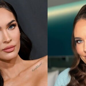 Chelsea Blackwell e Megan Fox, quando maquiadas, ficam a cara  uma da outra