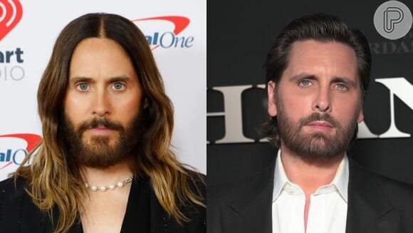 Se cortar o cabelo vira um só! Jared Leto e Scott Disick são bastante parecidos e esta foto prova isso 