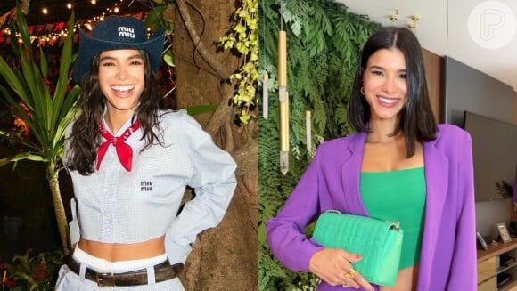 Mais uma para a coleção de Bruna Marquezine: atriz também é a cara da Miss Brasil Jakelyne Oliveira