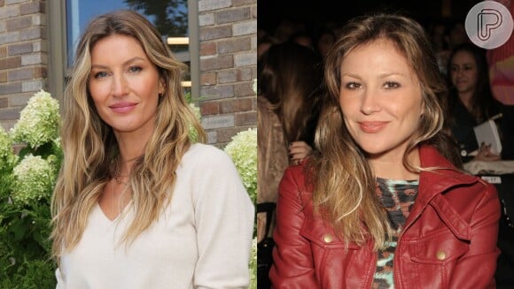 Se reparar bem... Gisele Bündchen e Ellen Jabour são bem parecidas né?