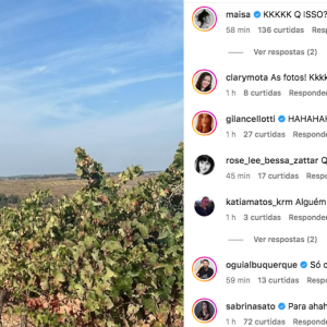 Nomes como Maisa Silva, Sabrina Sato e João Vicente de Castro comentaram publicação de Fábio Porchat