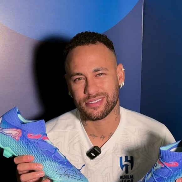 Neste sábado (12), Neymar comemorou o Dia das Crianças homenageando seus três filhos