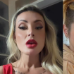 Andressa Urach chama Pugliesi de 'piranha', discute com mulher de rival em 'A Fazenda' e ameaça: 'Vou quebrar a cara de vocês'