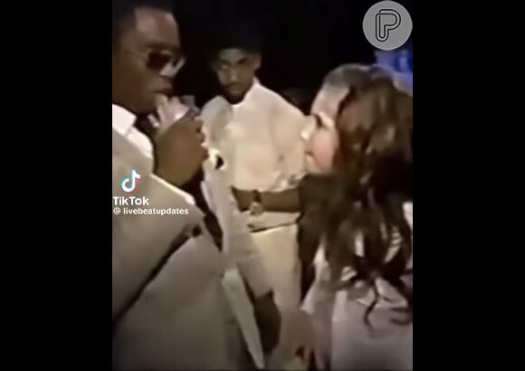 P. Diddy questiona Daveigh Chase, então com 12 anos em 2003, se ela vai a um pós-festa de premiação da MTV