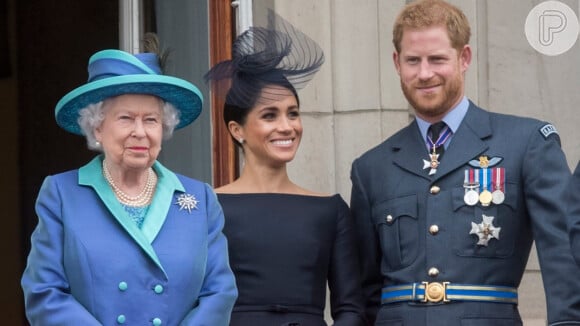 Meghan Markle e o príncipe Harry romperam com a Família Real enquanto a Rainha Elizabeth II era viva