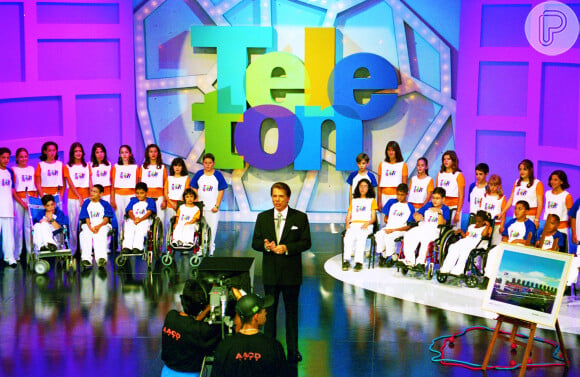 Silvio Santos foi o apresentador principal do 'Teleton' de 1998 até 2018 - entre 2019 e 2023, dono do SBT não participou do programa