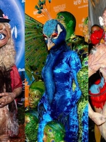 Rainha do Halloween! E.T., pavão, idosa e mais: os 10 looks mais icônicos e bizarros de Heidi Klum para o Dia das Bruxas