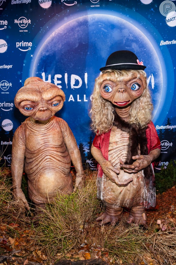 Mais recentemente, Heidi Klum se vestiu como E.T