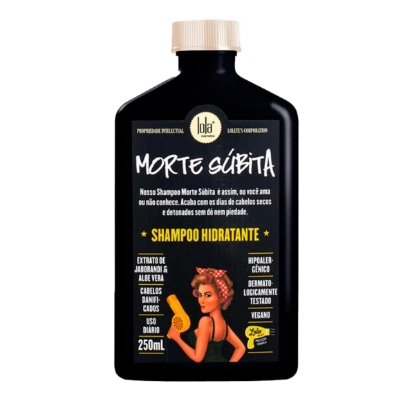 Shampoo Hidratante Morte Subita 250ml Lola Cosmetics