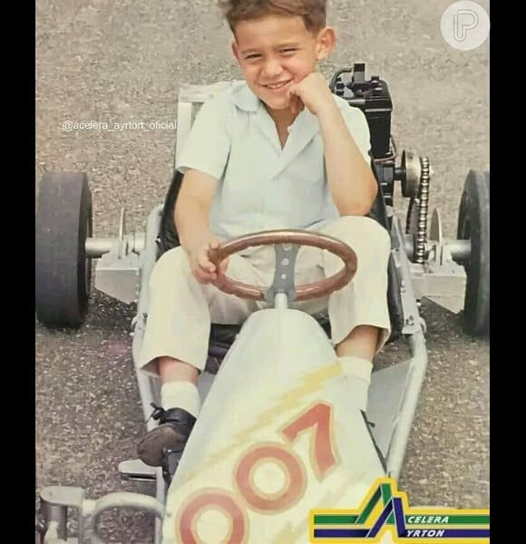 Infância de Ayrton Senna: o pai foi seu grande incentivador e montou o primeiro kart dele com um motor de cortador de grama