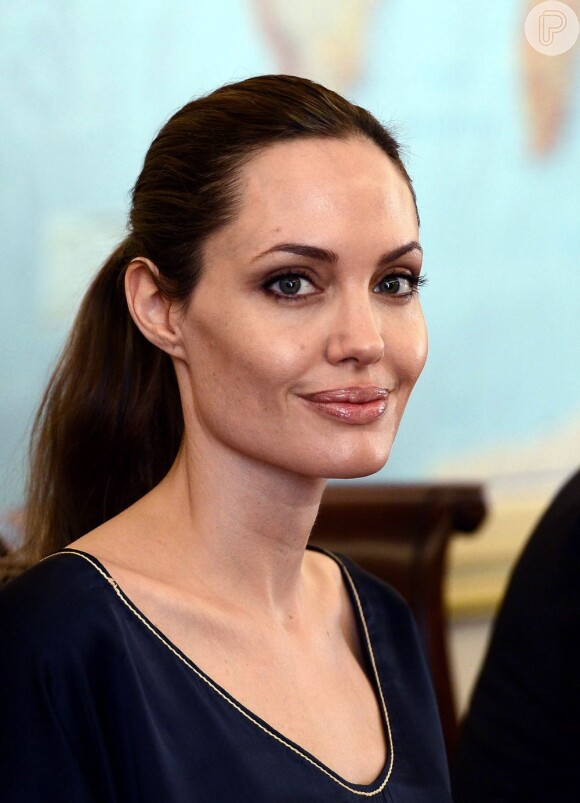 Angelina Jolie é Embaixadora da Boa Vontade da Organização das Nações Unidas (ONU)