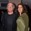 O publicitário Washington Olivetto e a sua mulher, Patrícia Viotti, curtem o show de Caetano Veloso