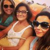 Horas antes de desfilar como rainha de bateria da Mancha Verde, Viviane Araújo viaja para São Paulo: 'Amor verdadeiro', escreveu ela na legenda de uma foto compartilhada no Instagram, nesta sexta-feira, 14 de fevereiro de 2015