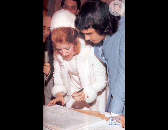O artista também se casou com Cleonice Rossi, conhecida como Nice, em Santa Cruz de La Sierra, na Bolívia, em 1968