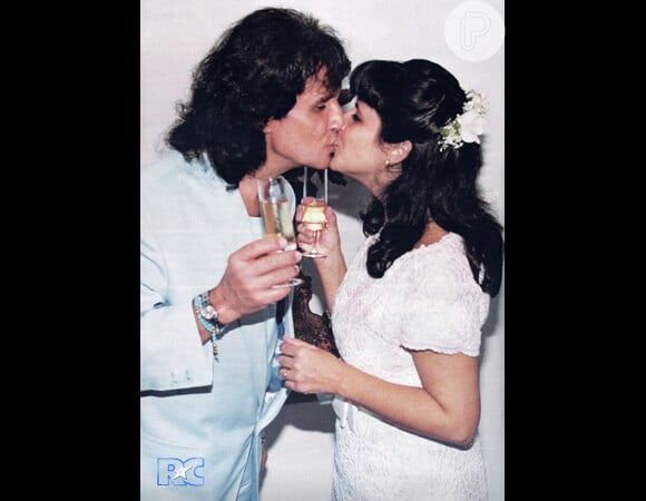 Roberto Carlos e Maria Rita se casaram no dia 8 de abril de 1996 na Igreja Nossa Senhora do Brasil, na Urca, na Zona Sul do Rio