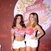 As dançarinas Scheila Carvalho e Sheila Mello marcaram presença no Camarote da Brahma em Florianópolis